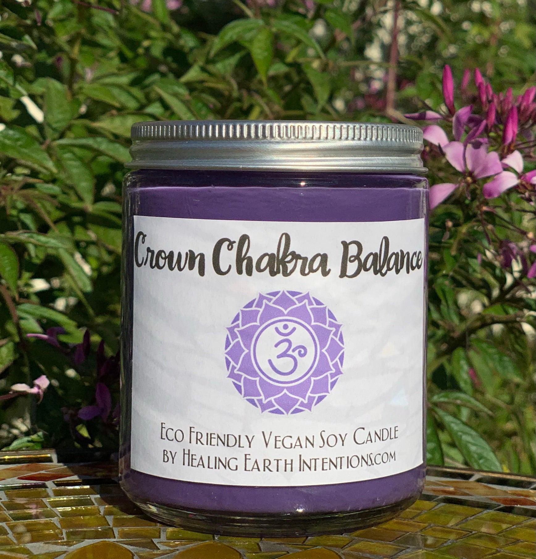 Crown Chakra hot Balancing Candle 22 oz.