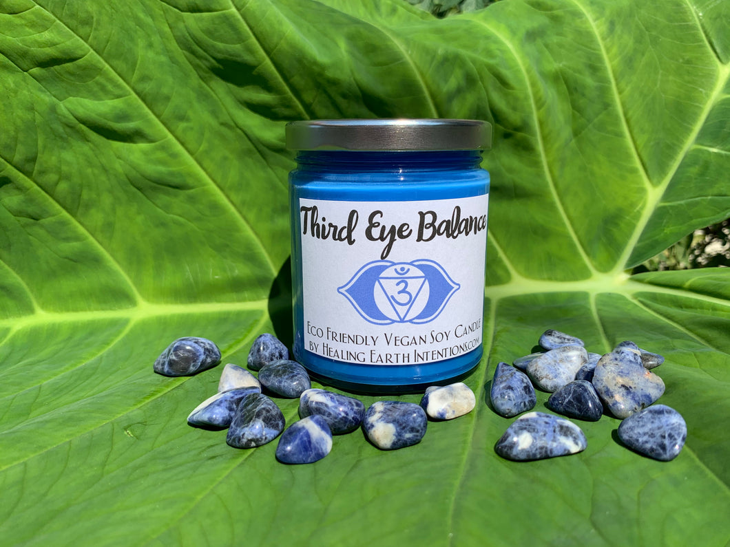 Third Eye Chakra Balance Candle