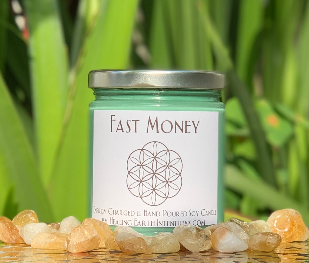 Fast Money Candle