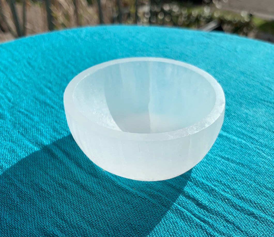 Selenite Bowl 3”